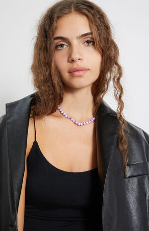 x PacSun Heart Gem Choker Necklace