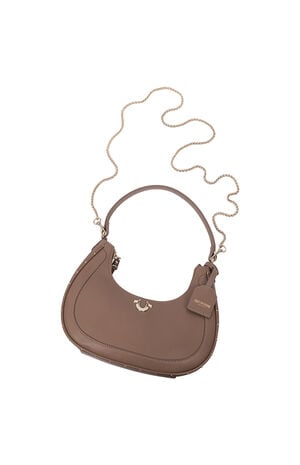 Top Zip Crescent Hobo Bag image number 9
