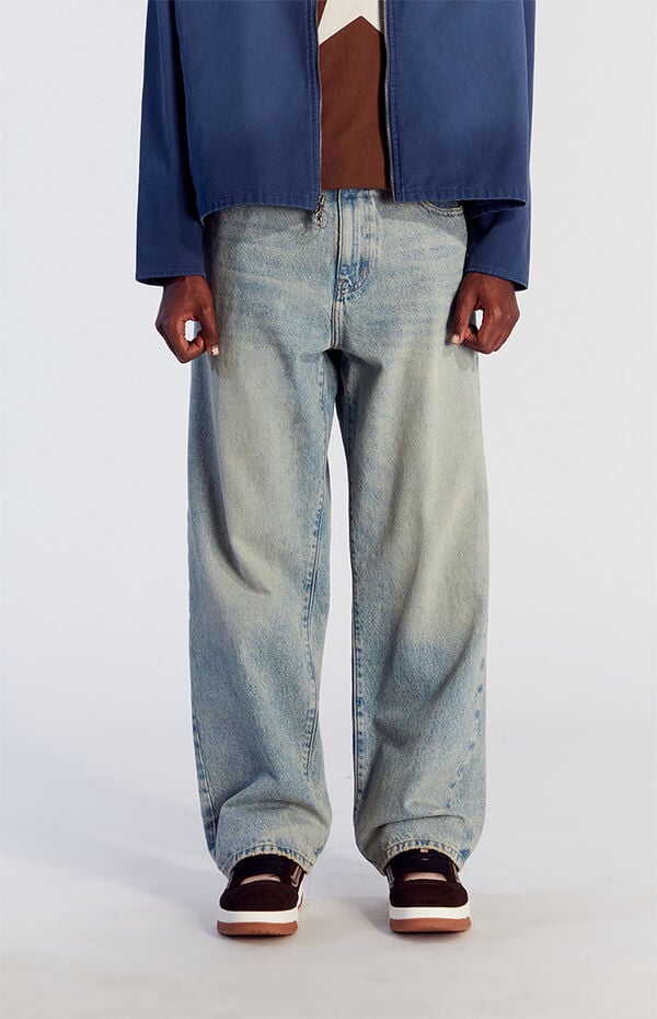 Dylan Baggy Jeans Light Indigo Tinted