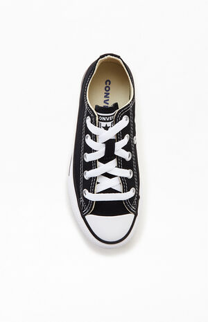 Kids Black Chuck Taylor All Star Low Top Shoes image number 5