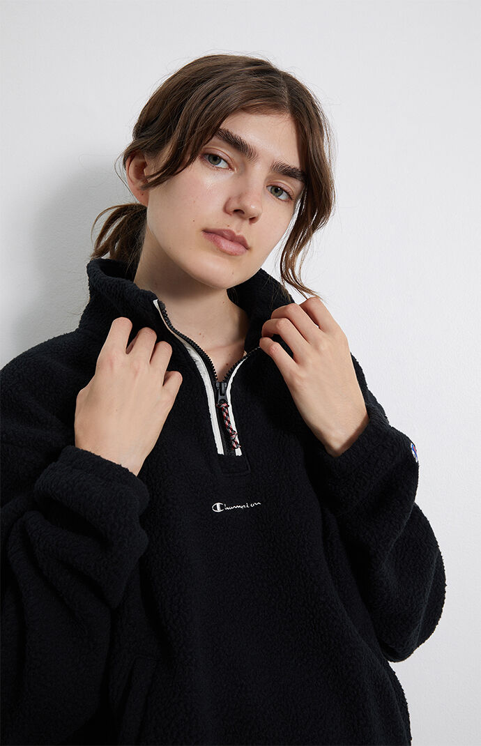 Champion Teddy Fleece Anorak Sweatshirt PacSun