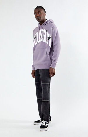 Purple Dark Star Arch Classic Hoodie image number 4