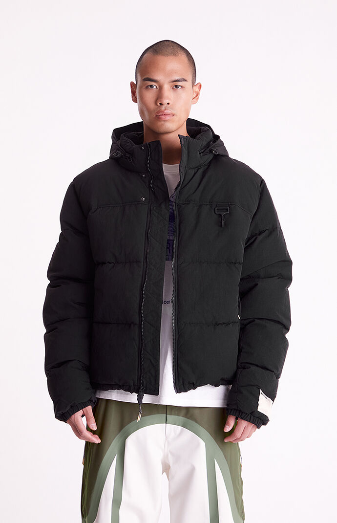 RC Outdoor Supply Men s Puffer Jacket in Black Size Medium