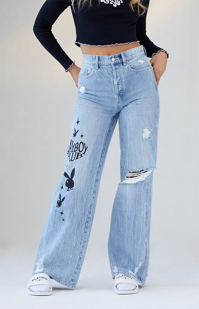 Playboy By PacSun Eco Super Distressed 