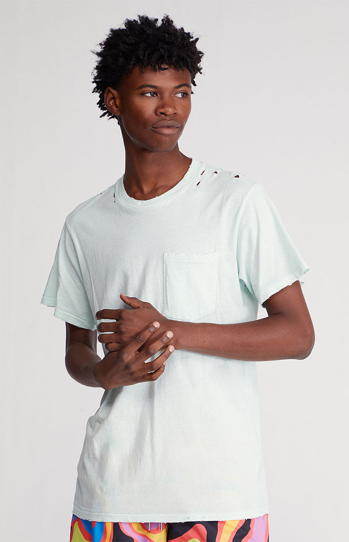 Distressed white t shirt sales