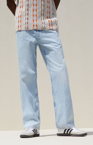 Eco Baggy Indigo Jeans image number 2