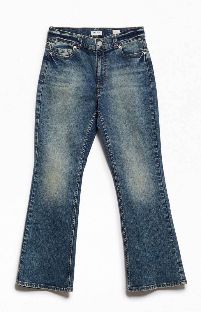 Pacsun Kids Flare Jeans Stretch Medium Blue