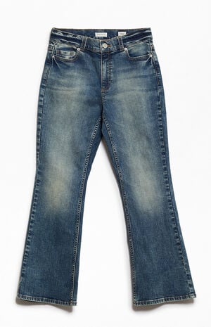 Flare Jeans Stretch Medium Blue image number 2