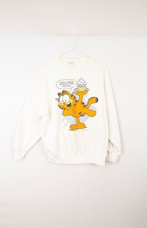 Upcycled Garfield Sweatshirt image number 1