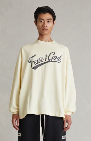 Cream Merch Long Sleeve T-Shirt image number 2