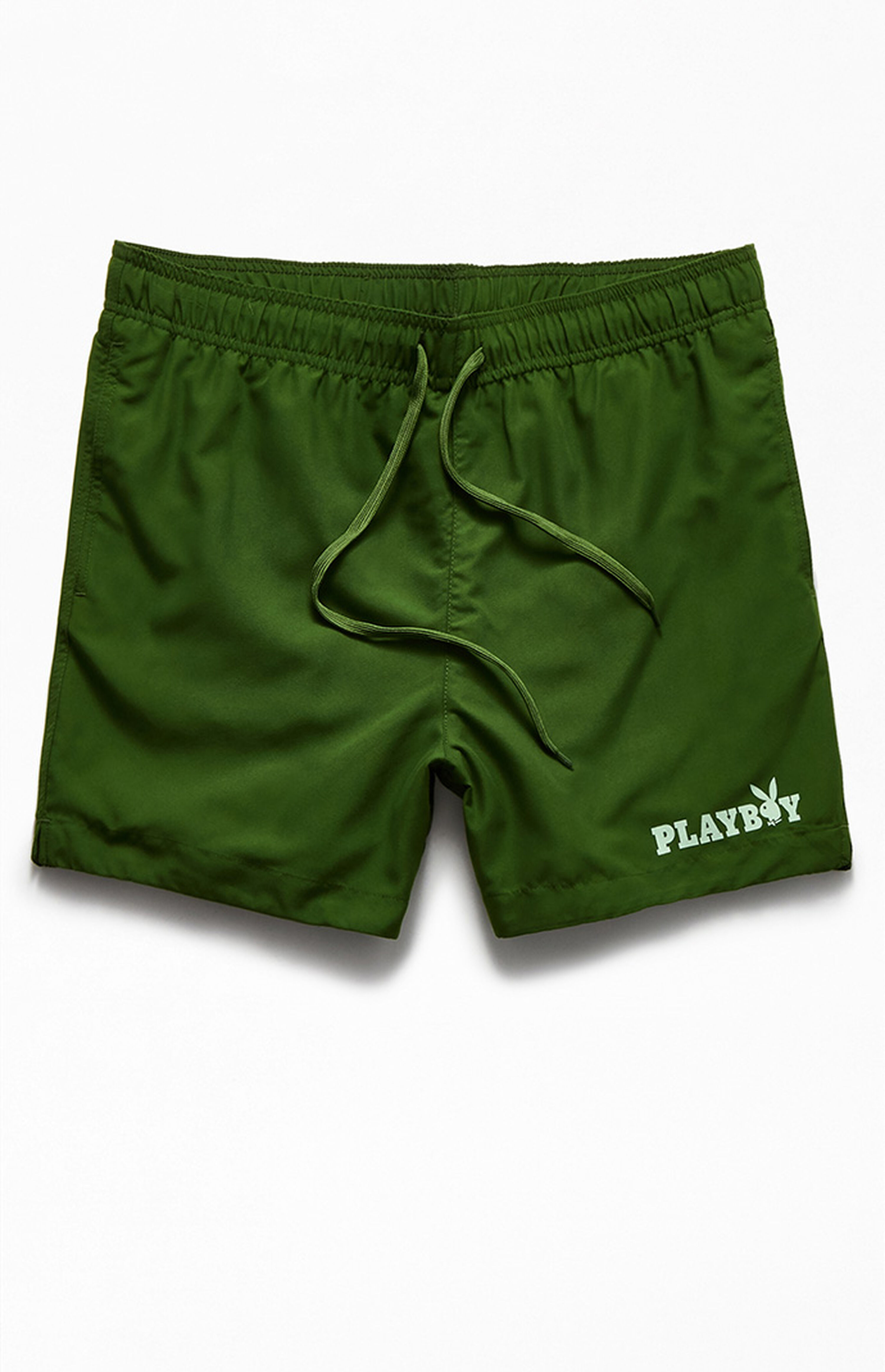Playboy By PacSun 15" Core Swim Trunks PacSun