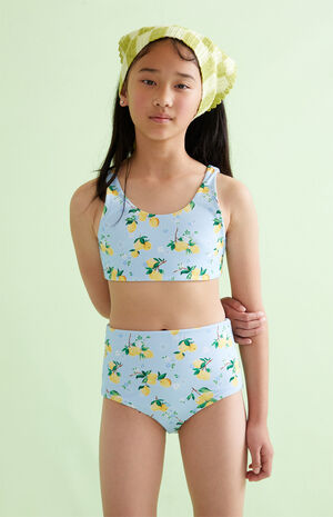 Eco Lemon Bikini Swimsuit Set image number 3