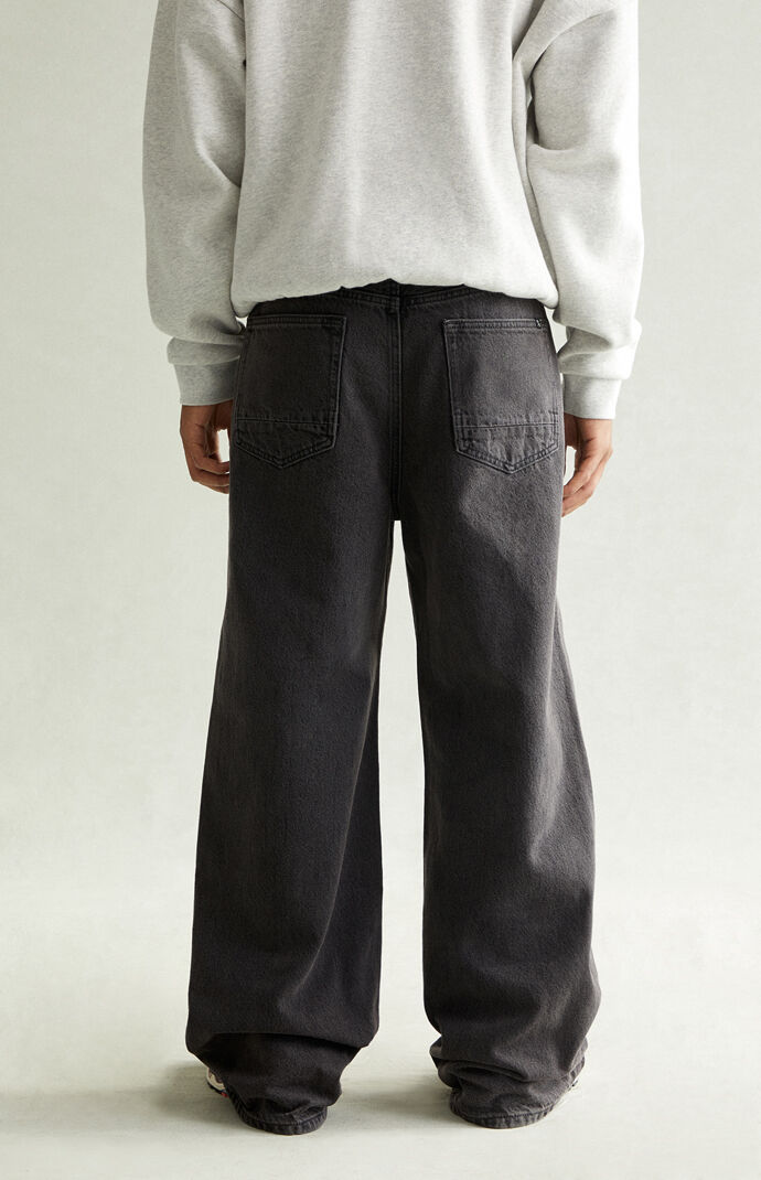 Pacsun Blake Extreme Baggy Jeans Drawstring Faded Black