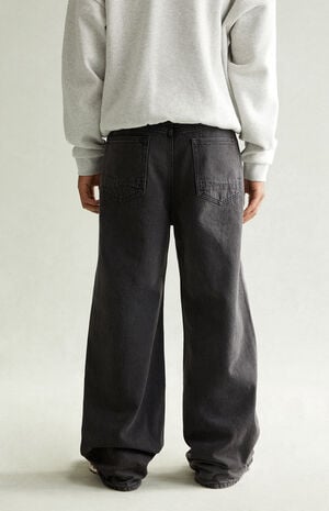 Blake Extreme Baggy Jeans Drawstring Faded Black image number 5