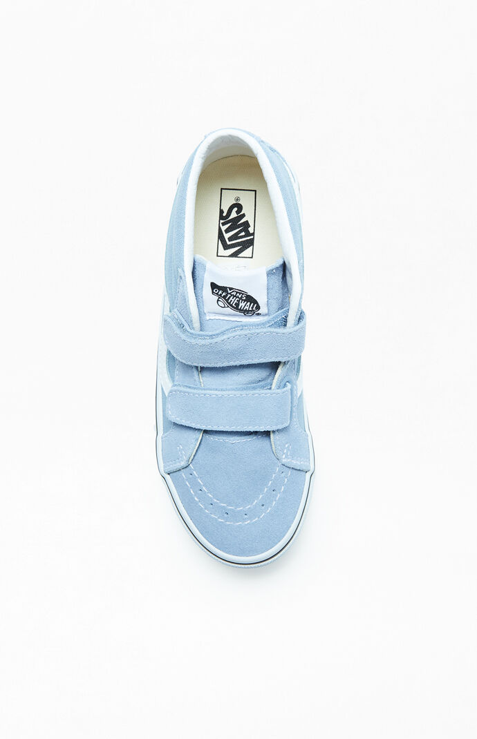 Vans blue velcro cheap