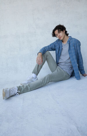 Green Skinny Jeans Green Skinny Jeans image number null