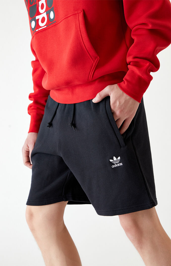 Black Essential Sweat Shorts
