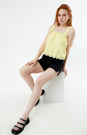 Aspyn Embroidered Tank Top image number 4