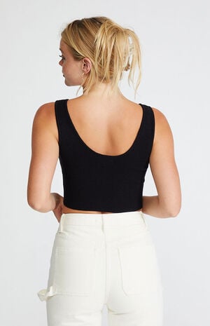 Variegate Bustier Tank Top image number 4