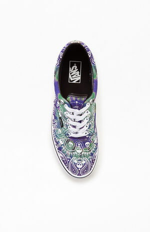 Purple Bandana Tie-Dyed Era Shoes image number 5