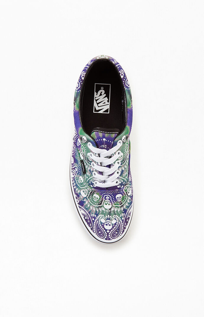 Purple Bandana Tie-Dyed Era Shoes