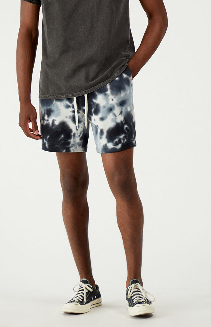 Mens tie new arrivals dye sweat shorts