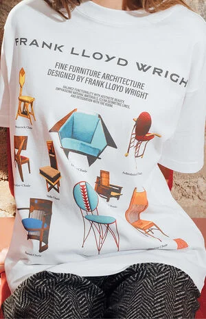 Frank Lloyd Wright Fine Furniture T-Shirt image number 2