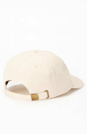 Off White Minimal 6 Panel Dad Hat image number 2