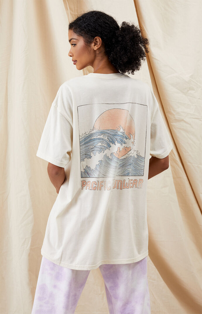 Pacific Sunwear Sunset Wave T-Shirt
