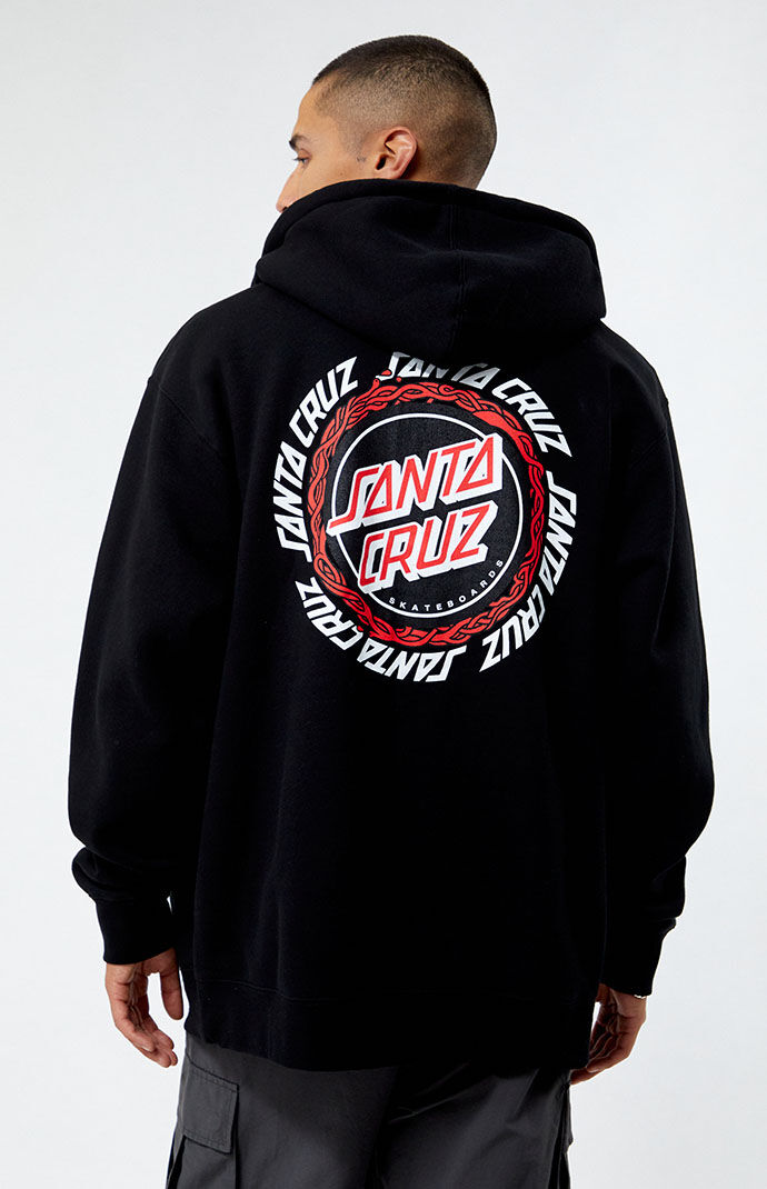 Pacsun santa hotsell cruz hoodie