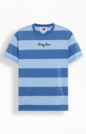 Bold Stripe Embroidered T-Shirt image number 1