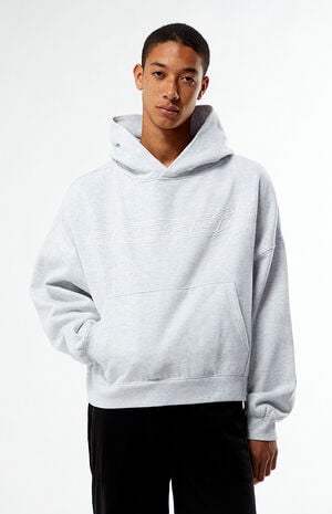 Arcadia Puff Graphics Cropped Hoodie