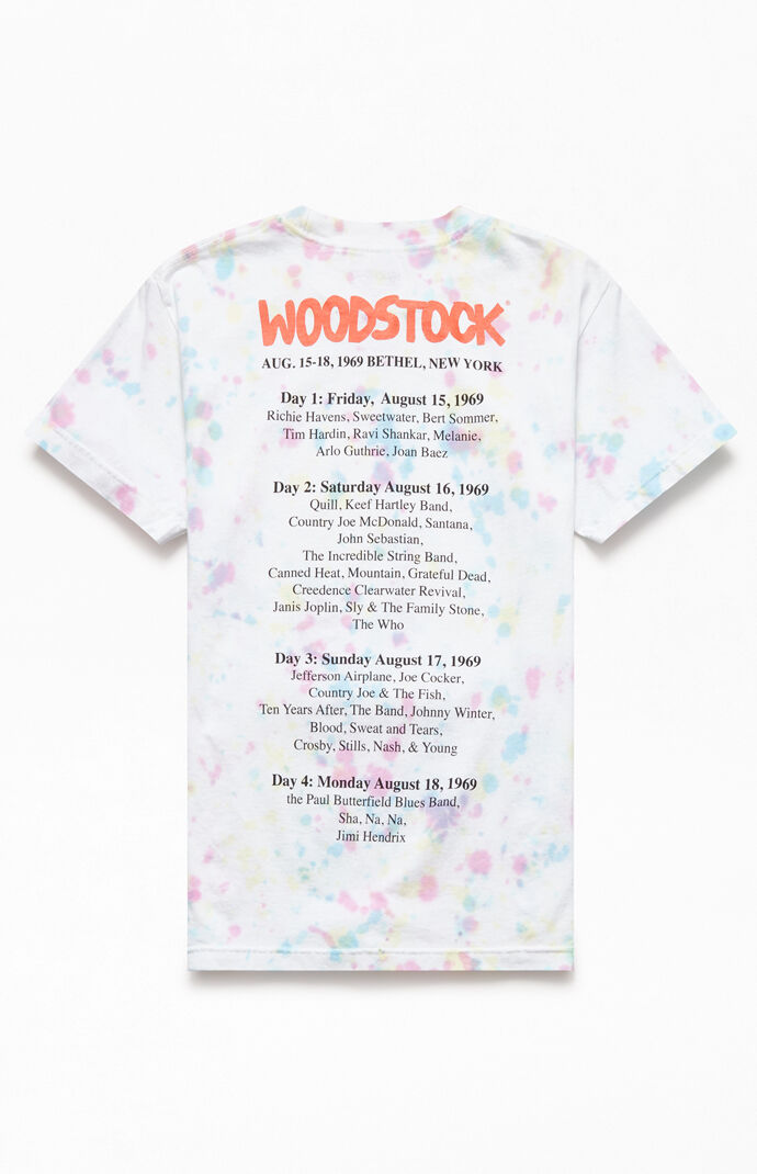 Tie-Dyed Woodstock T-Shirt