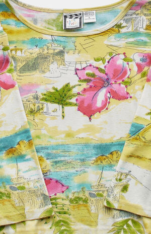 2000s Tropical Y2K Graphic Top image number 2