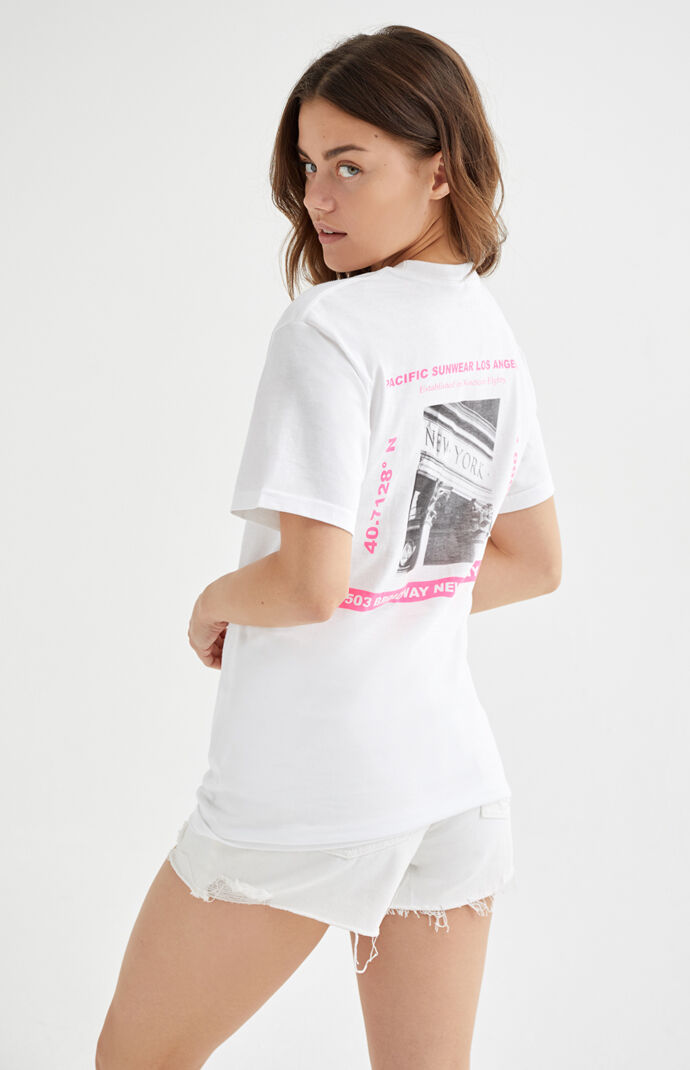 White New York City T-Shirt