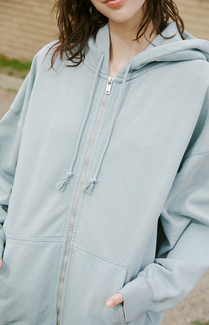 Pacsun oversized zip up hoodie clearance