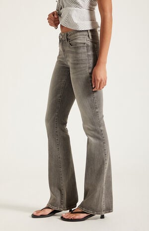 Jade Low Rise Bootcut Jeans Black image number 3