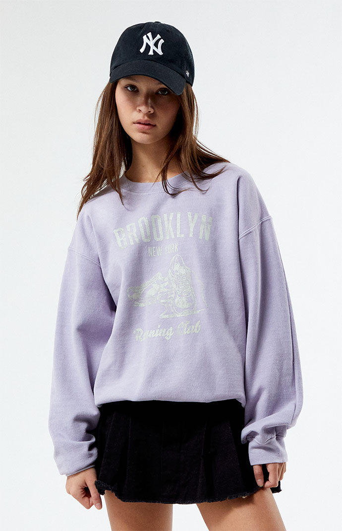 Golden Hour Brooklyn Running Club Crew Neck Sweatshirt PacSun