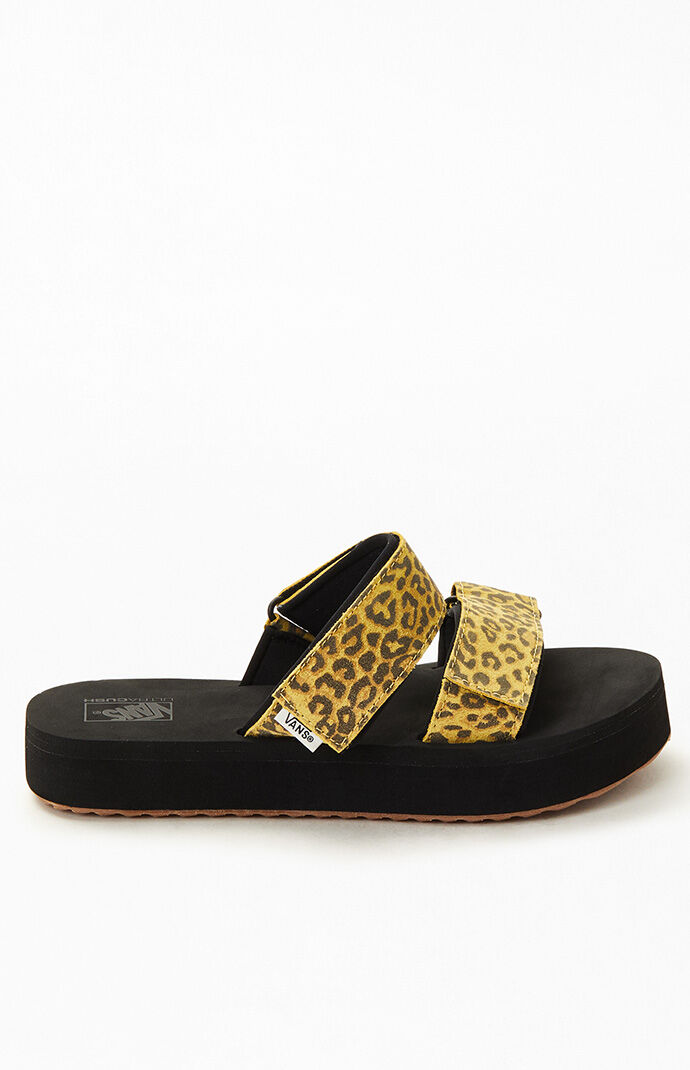 Womens vans cayucas chex slide sandal on sale