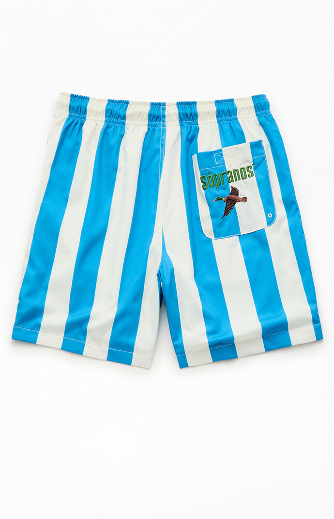Sopranos Striped 6" Swim Trunks