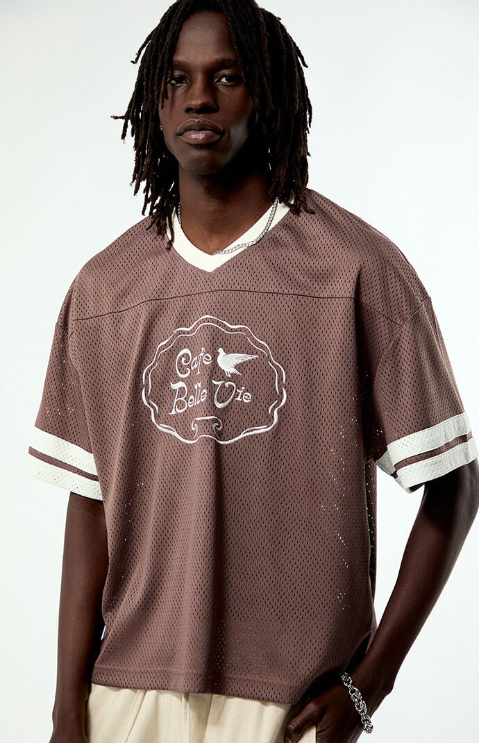 Pacsun Belle Vie Cropped Football Jersey