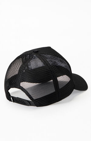 Black Staple Trucker Hat image number 2
