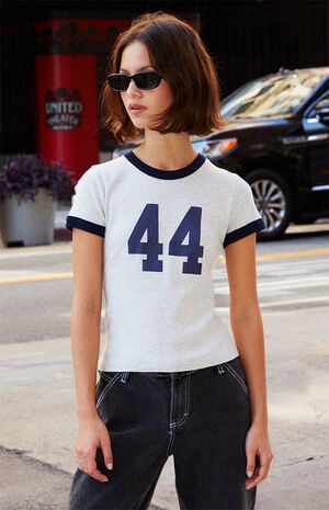 Hailie 44 Ringer T-Shirt Hailie 44 Ringer T-Shirt image number 1