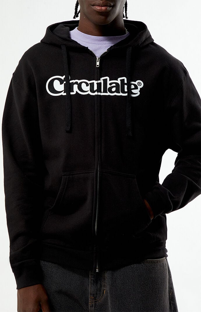 Circulate x Simon Tech Rose Full Zip Hoodie