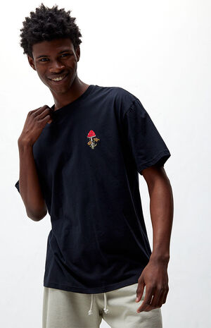 Embroidered Mushroom T-Shirt image number 1