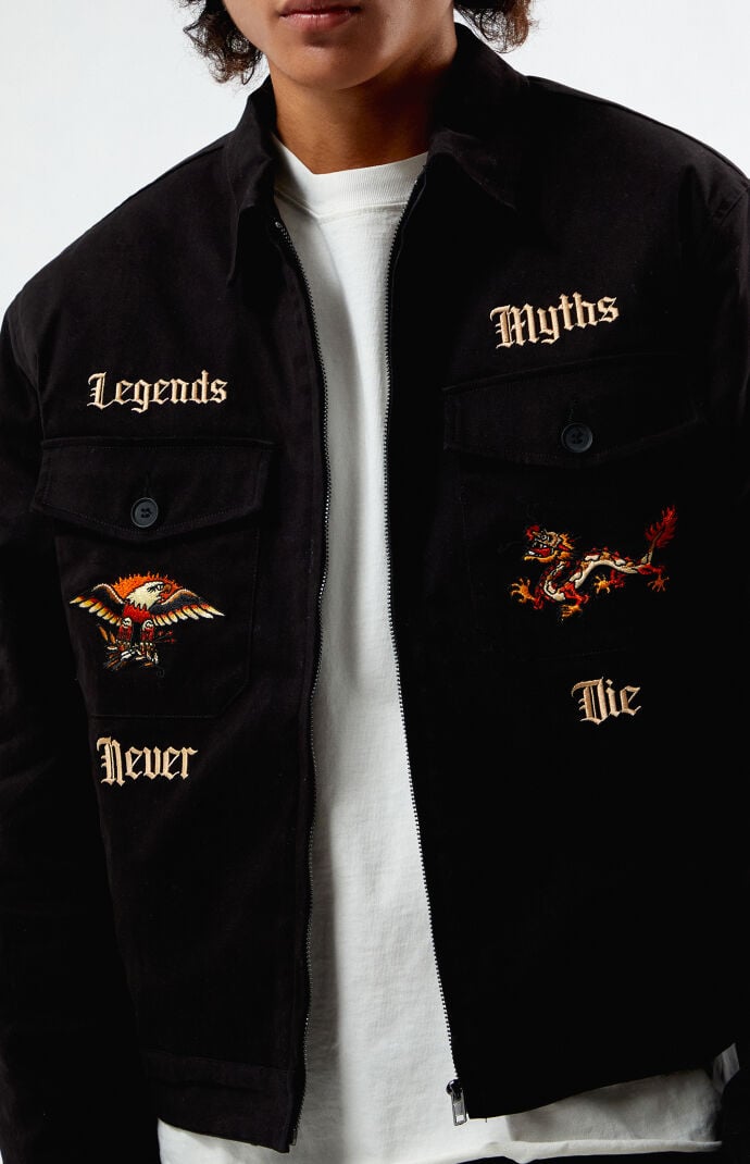 Pacsun Legends And Myths Cropped Jacket | PacSun