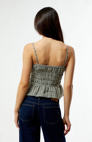 Antibes Plaid Top image number 4