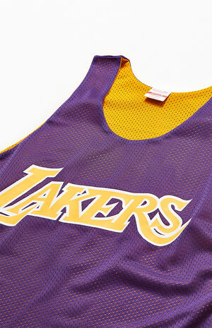 Reversible Mesh Tank Los Angeles Lakers - Shop Mitchell & Ness