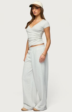 Jacie Wide Leg Sweatpants image number 4