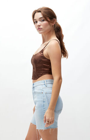 Butterfly Corset Tank Top image number 3